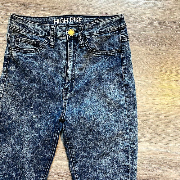 YMI - High Rise Jeans - Denim Skinny Jegging - 8/9 - Picture 6 of 16